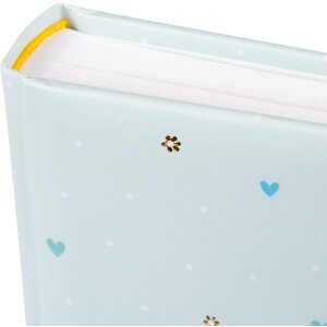 Album foto Goldbuch Loving Birds Boy 30x31 cm, cu imprimeu auriu și pagini de pergament