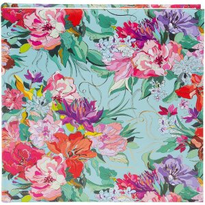 Album foto Goldbuch Velvet Bloom 30x31 cm – floral cu relief aurit