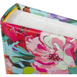 Album foto Goldbuch Velvet Bloom 30x31 cm – floral cu relief aurit