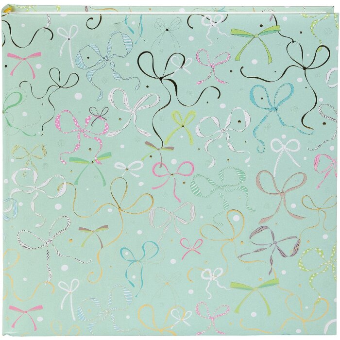Album foto Goldbuch Ribboné mint, 30x31 cm, 60 pagini, cu imprimeu aurit