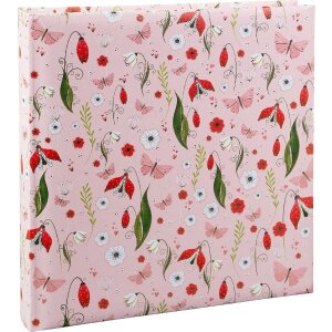 Album foto Goldbuch Secret Garden roz 30x31 cm