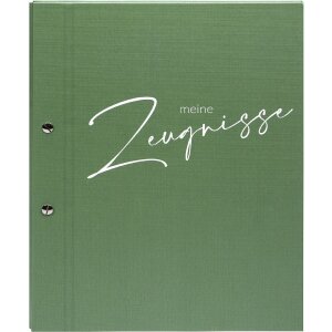 Mapă de documente Goldbuch Schwungvoll salbei 24x31 cm