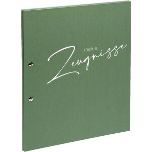 Mapă de documente Goldbuch Schwungvoll salbei 24x31 cm