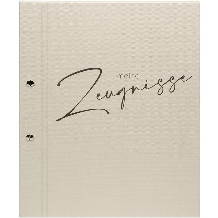 Mapă de documente Goldbuch Schwungvoll creme 24x31 cm