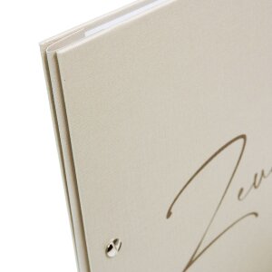 Mapă de documente Goldbuch Schwungvoll creme 24x31 cm