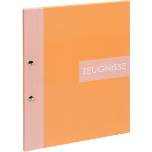 Mapă de documente Goldbuch Zweiklang papayă 24x31 cm