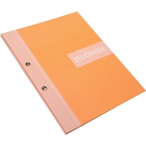 Mapă de documente Goldbuch Zweiklang papayă 24x31 cm