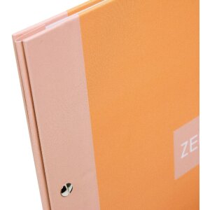 Mapă de documente Goldbuch Zweiklang papayă 24x31 cm