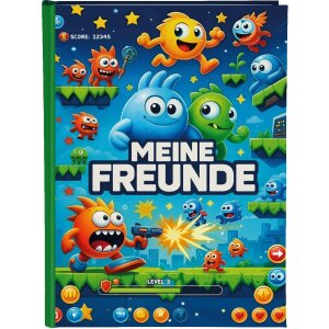 Album de prieteni Goldbuch Level Up! 15x21 cm DIN A5...