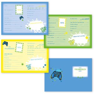 Album de prieteni Goldbuch Level Up! 15x21 cm DIN A5 – 88 pagini cu imprimare artistică