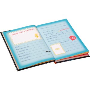 Album de prieteni Goldbuch Skateboards DIN A5, 88 pagini ilustrate