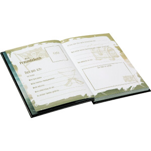 Carte de prieteni Goldbuch, format A5, 88 pagini ilustrate, cadou emoțional