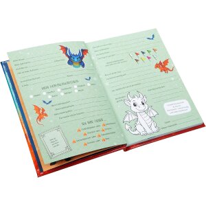 Carte de prieteni Goldbuch Drachenfreund 15x21 cm, DIN A5