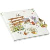 Carnet Goldbuch Garden Calm 16,5 x 16,5 cm, cu efect de aur și 96 de pagini