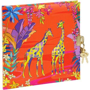 Caiet Goldbuch Wild Life Girafă, 16,5 x 16,5 cm, 96...