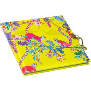 Ziar personal Goldbuch „Ziarele din Viața Sau Lemuri” 16,5x16,5 cm, cu copertă auriu/silvăriu