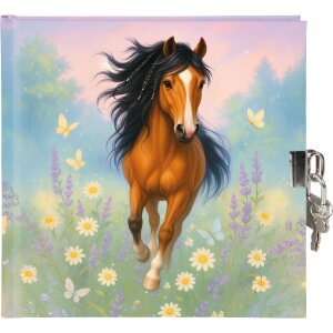 Cartea de zile Wiesenglück 16,5 x 16,5 cm, albă, cu...