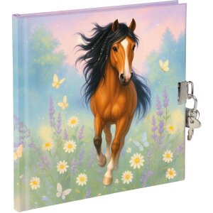 Cartea de zile Wiesenglück 16,5 x 16,5 cm, albă, cu...