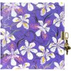 Jurnal Goldbuch Orchid Mood Purple 16x16 cm cu prețuire aurie