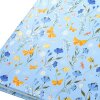 Caiet Goldbuch Secret Garden Blue 16,5 x 16,5 cm, 96 pagini, imprimeu auriu