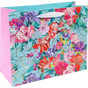 Geantă cadou Velvet Bloom 27x13 cm – Goldbuch