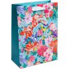 Geantă de cadou Goldbuch Velvet Bloom 30x21 cm, aur, medie