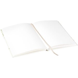 Agenda Goldbuch Garden Calm 15x22 cm – 200 de pagini, imprimare aurie, îmbinare cu fir