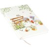Agenda Goldbuch Garden Calm 15x22 cm – 200 de pagini, imprimare aurie, îmbinare cu fir