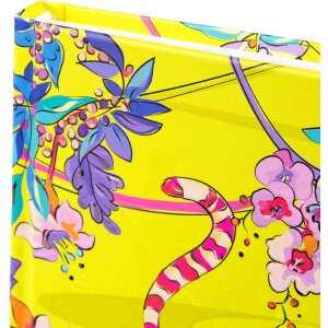 Agendă Goldbuch Wild Life Lemuri 15x22 cm, DIN A5, cu imprimate aurii și închidere cu fir