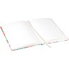 Notebook Goldbuch Velvet Bloom 15x22 cm – 200 de pagini cu imprimeu artistic, legătură cu fire și imprimare aurie în relief