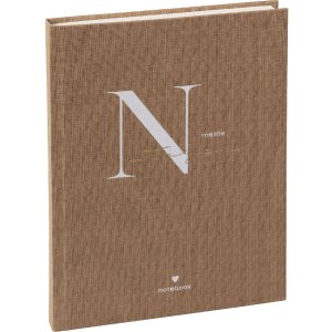 Agenda Goldbuch cu marcătoare, 15x22 cm, 200 pagini, lemn...