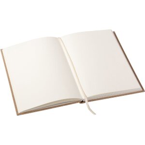 Agenda Goldbuch cu marcătoare, 15x22 cm, 200 pagini, lemn texturat