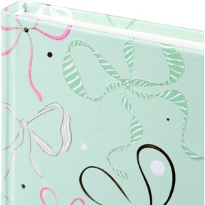 Notebook Goldbuch Ribboné taupe A5 cu închidere cu fir și imprimeu auriu