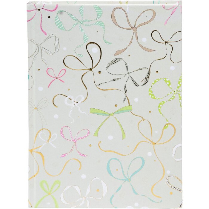 Notebook Goldbuch Ribboné mint 15x22 cm, design mint-verde, cu imprimare aurie și îmbinare prin fir