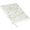 Notebook Goldbuch Ribboné mint 15x22 cm, design mint-verde, cu imprimare aurie și îmbinare prin fir