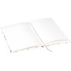 Agendă Goldbuch Orchid Mood White 15x22 cm, 200 pagini blanko, închidere cu fir