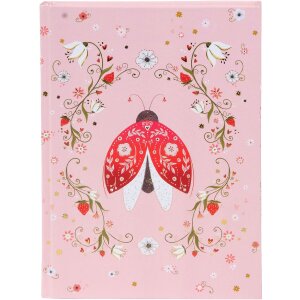 Caiet Goldbuch Secret Garden Ornamental Bug 15x22 cm, cu...