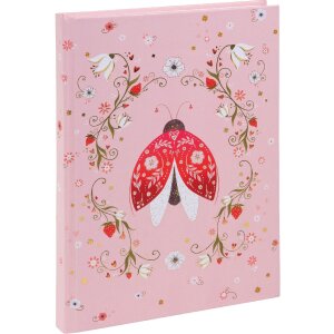 Caiet Goldbuch Secret Garden Ornamental Bug 15x22 cm, cu...
