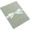 Album foto Leporello Summertime sage green 15,5x19 cm din lemn natural