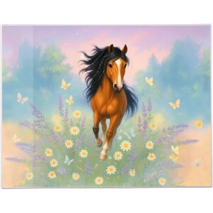 Substrat de scris Goldbuch Wiesenglück 49x38 cm, șters ușor pentru copii