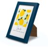 Rama foto Goldbuch Lunaro din lemn, 10x15 cm, culoare indigo