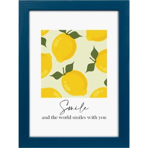 Rama foto Goldbuch Lunaro indigo 13x18 cm din lemn