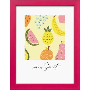 Ramă foto Goldbuch Lunaro roz 15x20 cm din lemn cu sticlă...