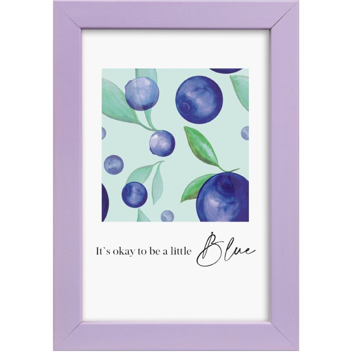 Rama foto Goldbuch Lunaro din lemn, nuanță de lila deschis 10x15 cm