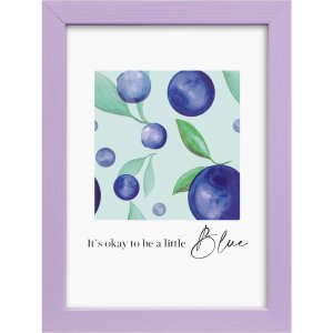 Rama foto Lunaro lilac 13x18 cm din lemn, cu sticlă normală, de la Goldbuch