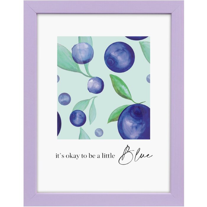 Ramă foto Goldbuch Lunaro, lila subtilă, 15x20 cm, cu sticlă de calitate