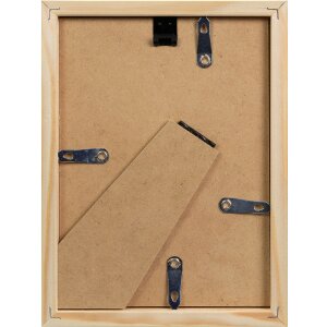 Rama foto Lunaro galbenă 13x18 cm din lemn cu sticlă standard