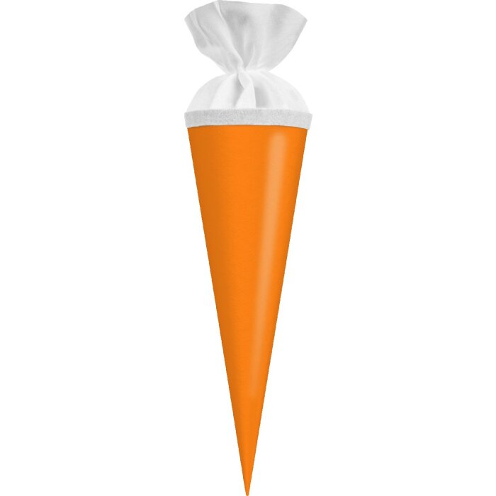 Tutuă de cadou Goldbuch cu închidere din ficat neonportocaliu 10x30 cm