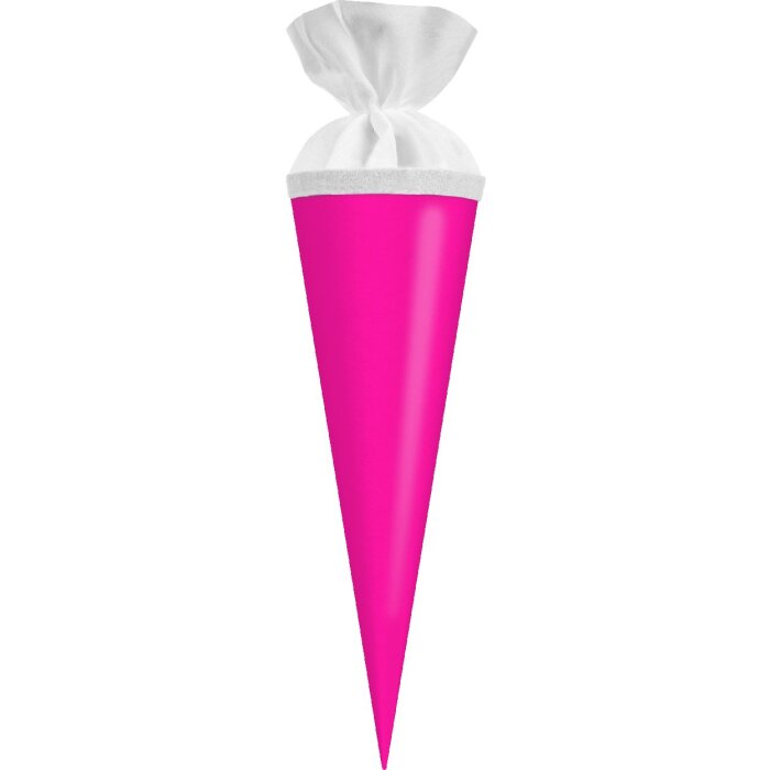 Tăcere de cadou Goldbuch cu închidere din filc neon roz 10x30 cm