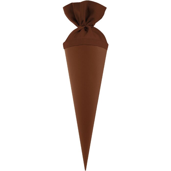 Tălăță de plic Goldbuch cu capac din filc, nuanță ciocolată, 10x30 cm